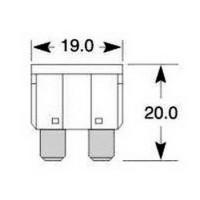 Pojistka 25A, nožová, 1 ks
